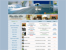 Tablet Screenshot of hostels.in-quito.com