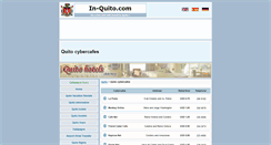 Desktop Screenshot of cybercafes.in-quito.com