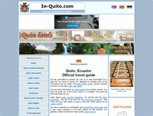 Tablet Screenshot of in-quito.com