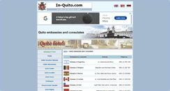 Desktop Screenshot of embassies.in-quito.com