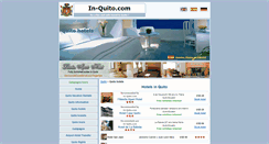 Desktop Screenshot of hotels.in-quito.com