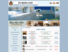 Tablet Screenshot of hotels.in-quito.com